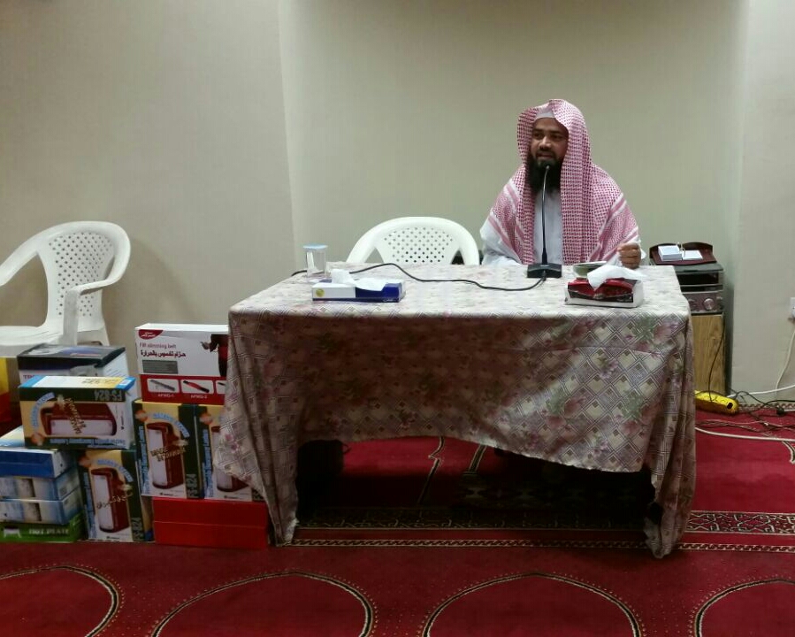 برنامج دعوي في سكن شركة بن دايل