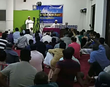 محاضرة للداعية جمال الدين بعنوان ( الاستعداد لرمضان )