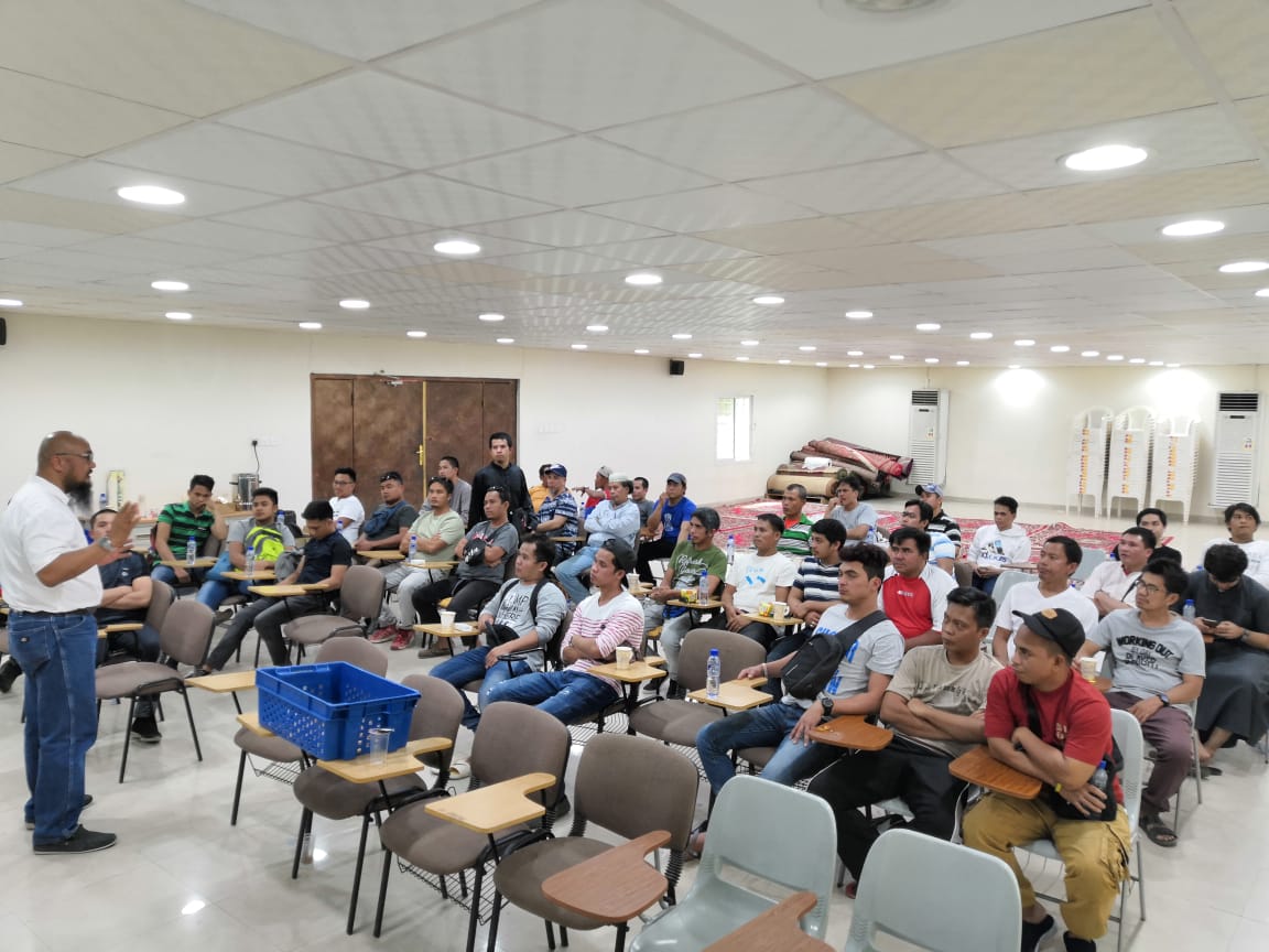 أقام قسم الجاليات برنامج متابعة المسلمين الجدد لهذا الإسبوع 
