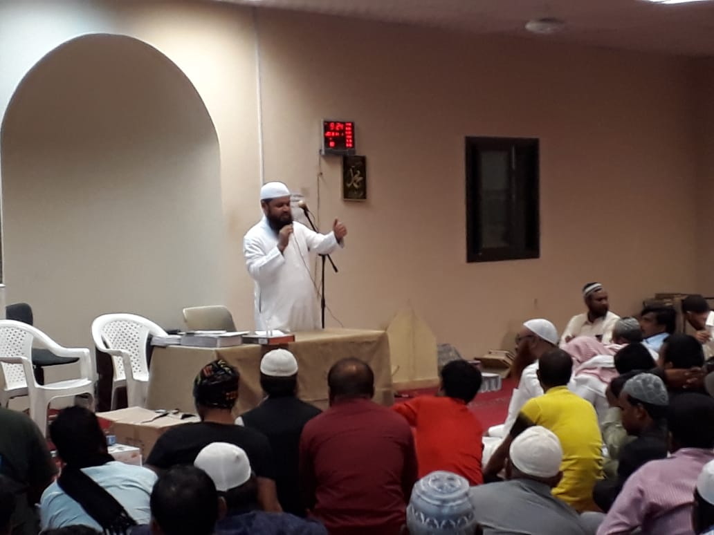 ‏أقام قسم الجاليات يوم أمس برنامجاً دعوياً في سكن إحدى الشركات