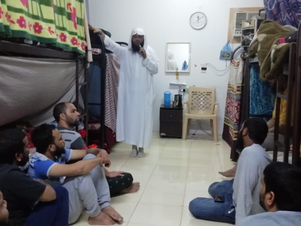 أقام قسم الجاليات يوم أمس جولة دعوية للجالية الكنرية