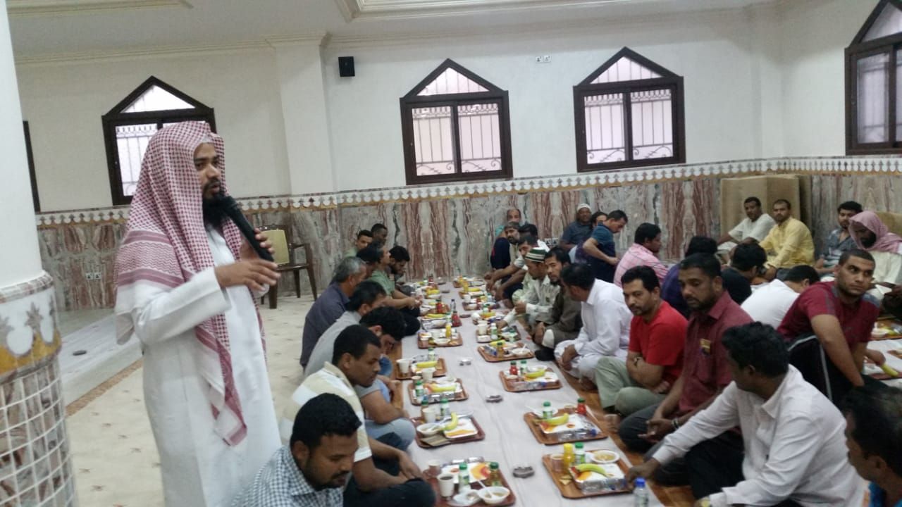 كلمات دعوية في مشاريع إفطار الصائم اليوم