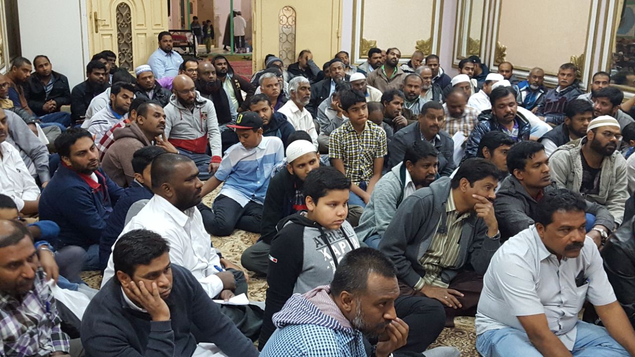 ‏أقام قسم الجاليات بالمكتب باللغة التأميلية للداعية جمال الدين